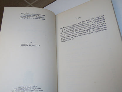 The Blue Nile By Alan Moorehead 1962 1st Edition Book book image 4