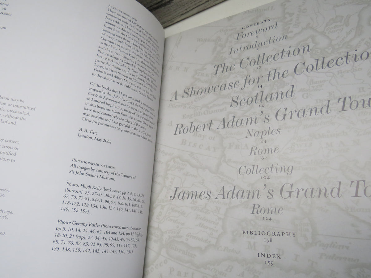 The Adam Brothers In Rome Drawings From The Grand Tour By A.A. Tait 2008