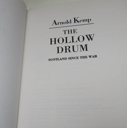 The Hollow Drum, Scotland Since the War by Arnold Kemp, 1993 book image 3