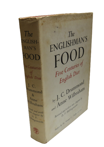 The Englishman's Food, Five Centuries of English Diet by Drummond and Wilbraham, 1964 book front cover