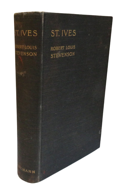 St Ives Being The Adventures of a French Prisoner In England By Robert Louis Stevenson 1898 Antique  book front cover