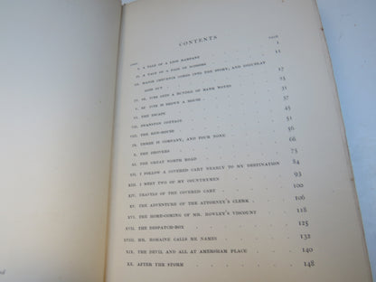 St Ives Being The Adventures of a French Prisoner In England By Robert Louis Stevenson 1898 Antique  book image 5