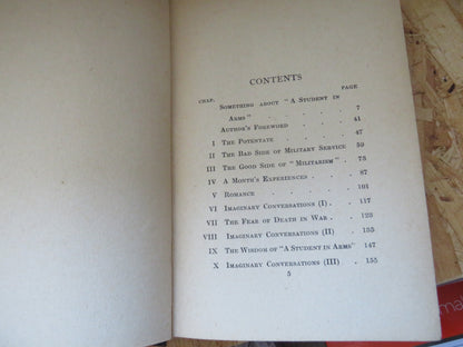 A Student In Arms Second Series By Donald Hankey 1917 book image 4