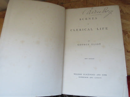 Scenes of Clerical Life By George Eliot New Edition book image 2
