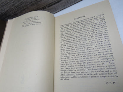 Turnstile One A Literary Miscellany From The New Statesman and Nation Edited By V. S. Pritchett 1948