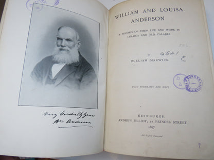 William and Louisa Anderson A Record Of Their Life and Work In Jamaica and Old Calabar By William Ma book image 4