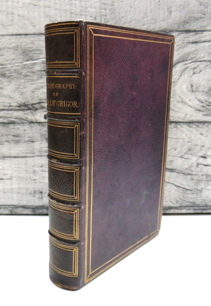 The Autobiography and Services of Sir James McGrigor 1861 book front cover