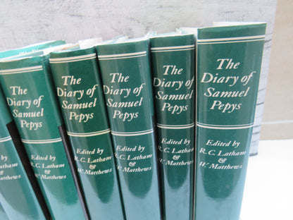 The Diary of Samuel Pepys Vol I - XI (11 Volume Complete Set), Latham & Matthews (Ed.), 1960 - 1985 book image 4