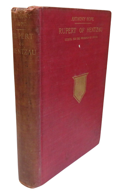 Rupert of Hentzau From The Memoirs of Fritz Von Tarlenheim By Anthony Hope 1898 book front cover