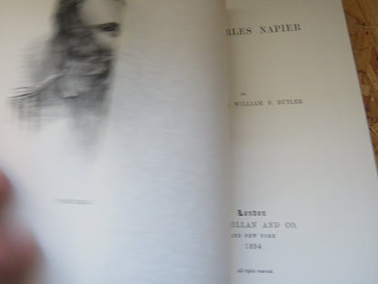 Sir Charles Napier By Colonel Sir William F. Butler 1894 book image 5