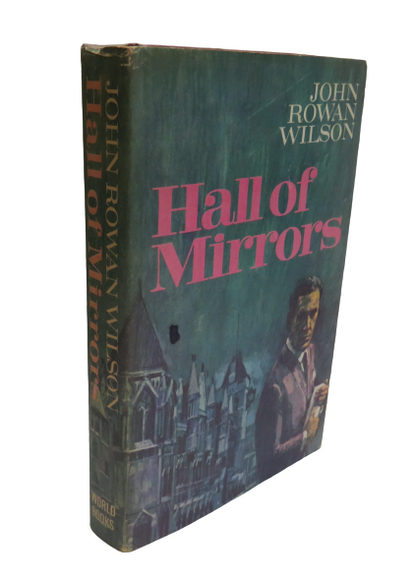 Hall of Mirrors by John Rowan Wilson, 1967 book front cover