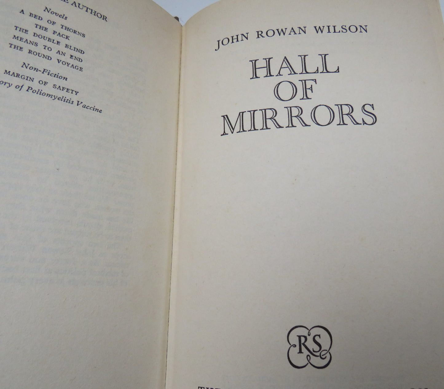 Hall of Mirrors by John Rowan Wilson, 1967