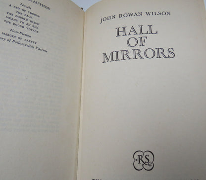 Hall of Mirrors by John Rowan Wilson, 1967 book image 3