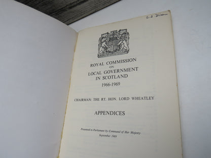 Royal Commission On Local Government In Scotland 1966-1969