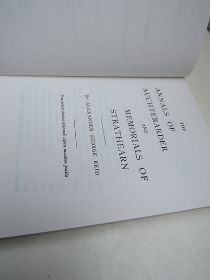Annals of Auchterarder and Memorials of Strathearn By A.G. Reid 1989 book image 5