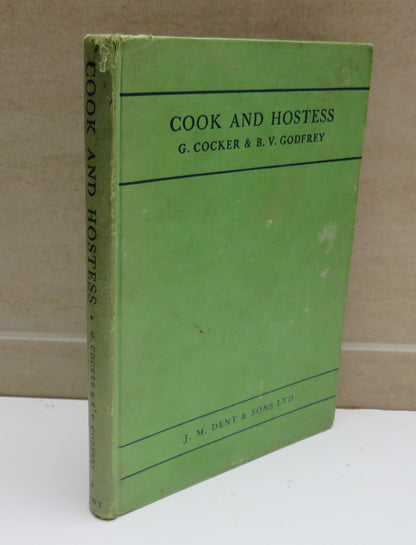 Cook and Hostess by G. Cocker & B. V. Godfrey, 1958 book image 2