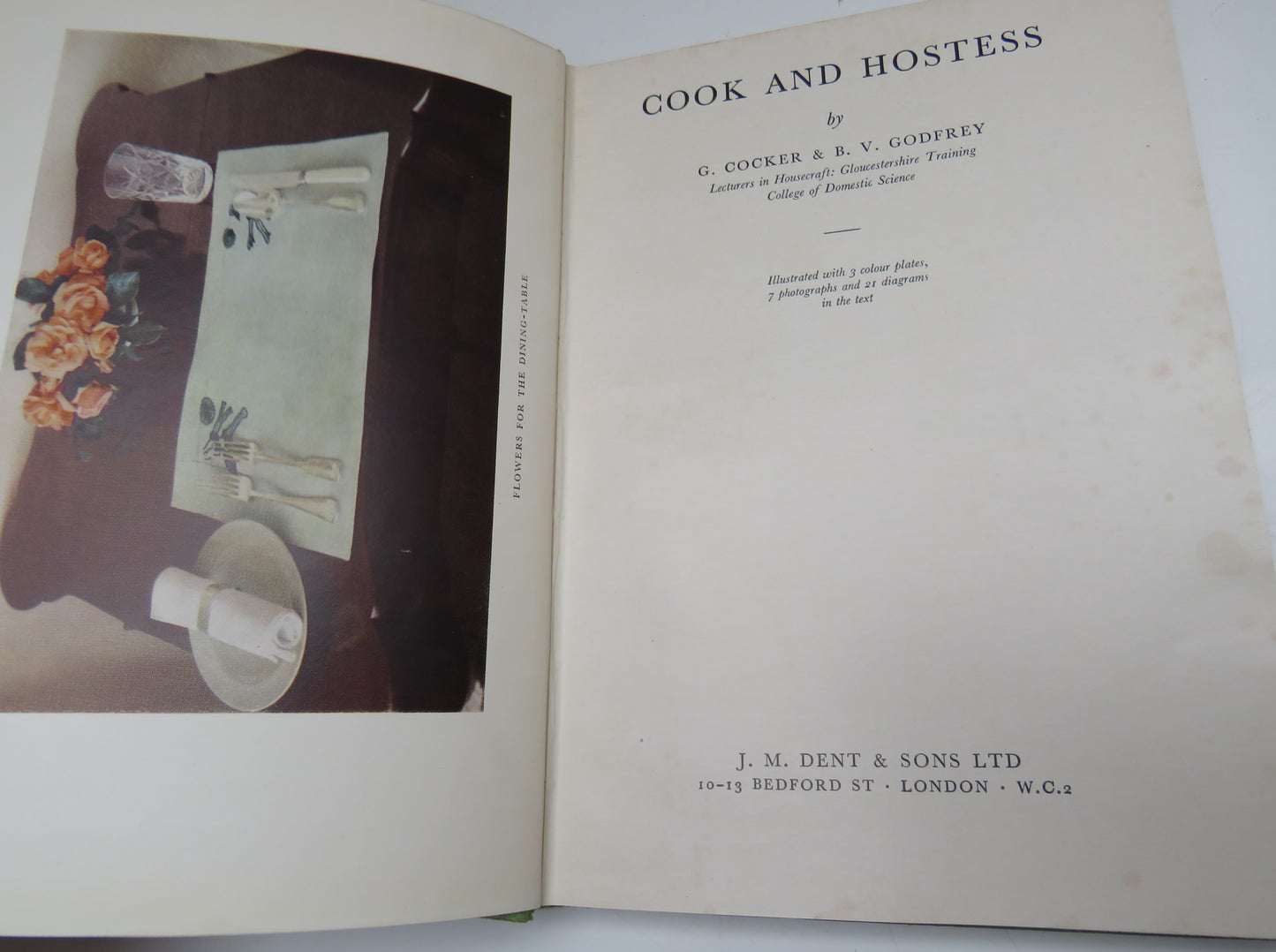 Cook and Hostess by G. Cocker & B. V. Godfrey, 1958