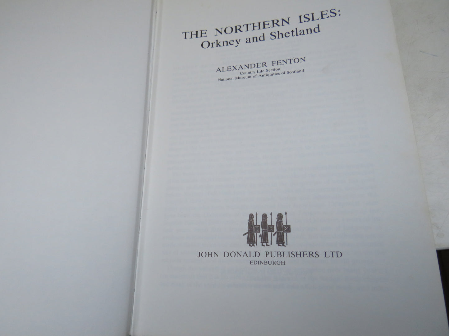The Northern Isles:  Orkney and Shetland by Alexander Fenton, 1978