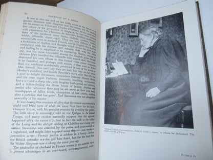Portrait Of A Rebel The Life and Work of Robert Louis Stevenson By Richard Aldington 1957 1st Editio book image 5