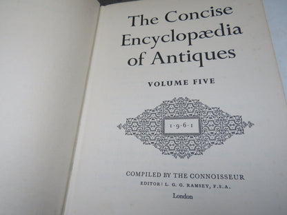 The Concise Encyclopaedia of Antiques, Volumes 5 , Compiled by The Connoisseur, 1961 book image 3