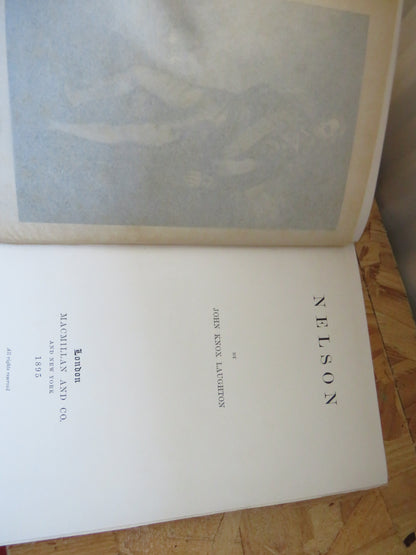 Nelson By John Knox Laughton 1895 English Men of Action Series book image 5