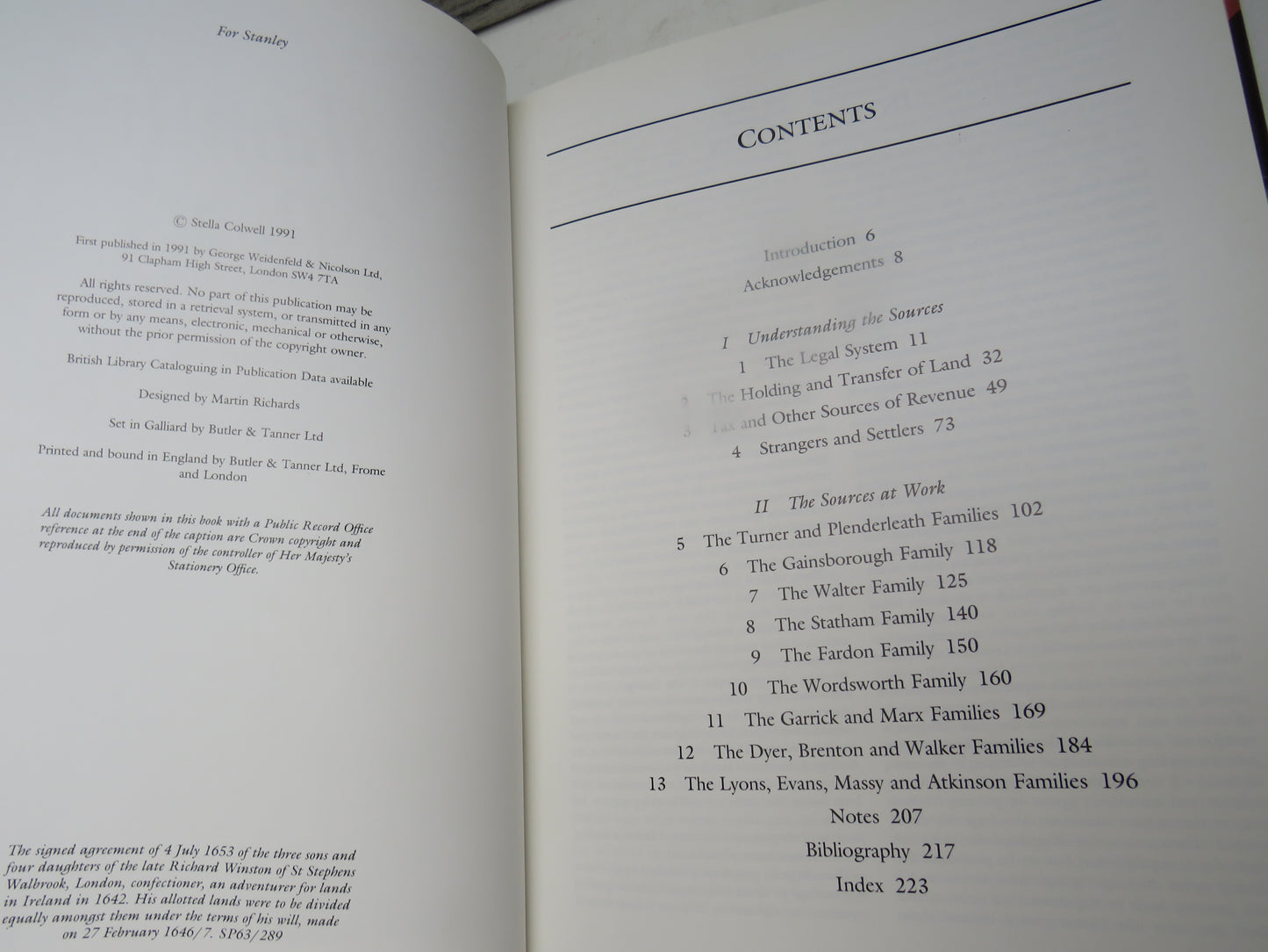 Family Roots Discovering The Past In The Public Records Office By Stella Colwell 1991