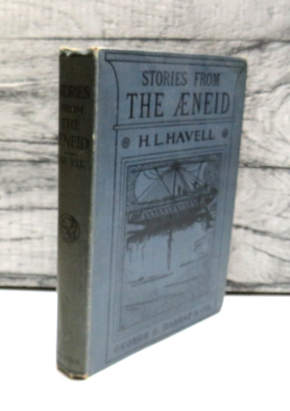 Stories From the Aeneid retold from Virgil by H.L. Havell, 1908 book front cover