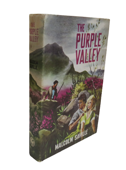 The Purple Valley by Malcolm Saville, 1965 book front cover