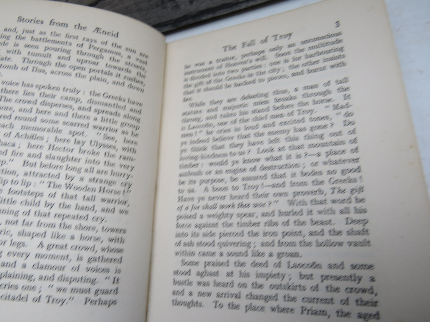 Stories From the Aeneid retold from Virgil by H.L. Havell, 1908