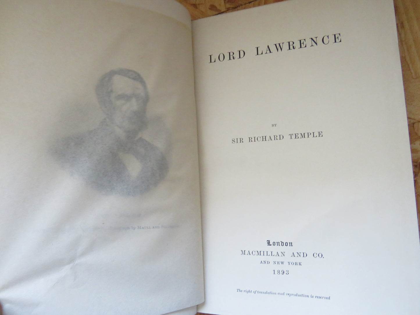Lord Lawrence By Sir Richard Temple 1893