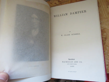 William Dampier By W. Clark Russell 1889 book image 4