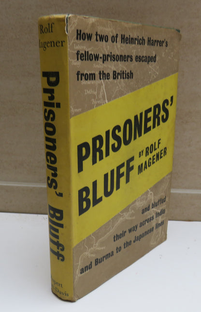 Prisoners' Bluff by Rolf Magener, Translated from the German by Basil Creighton, 1954 book image 2