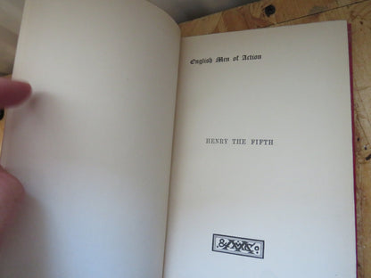 Henry The Fifth By The Rev. A. J. Church 1891 English Men of Action book image 3