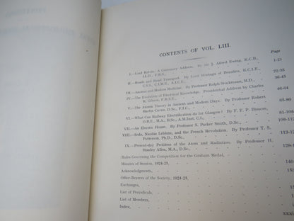 Proceedings of the Royal Philosophical Society of Glasgow Volume LIII Session 1924-25 book image 5