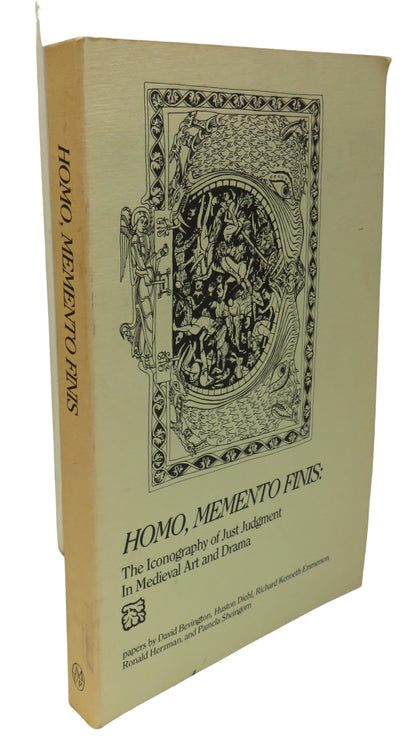Homo, Memento Finis: The Iconography of Just Judgment In Medieval Art and Drama 1985 book front cover
