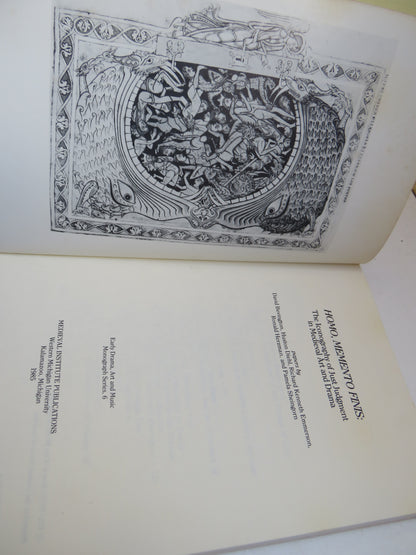 Homo, Memento Finis: The Iconography of Just Judgment In Medieval Art and Drama 1985 book image 2
