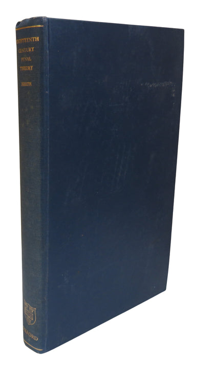 Eighteenth Century Penal Theory By James Heath 1963 Vintage Book book front cover