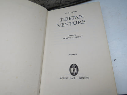 Tibetan Venture by  C. G. Lewis, 1967 book image 4