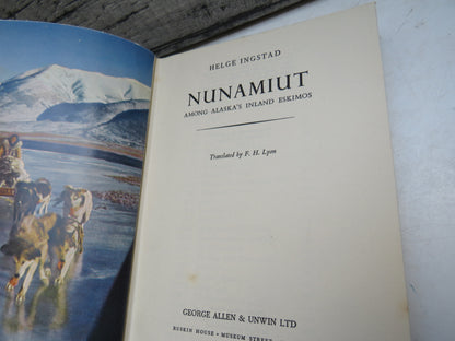 Nunamiut, Among Alaska's Inland Eskimos, by Helge Ingstad Translated by F. H. Lyon, 1954 book image 3