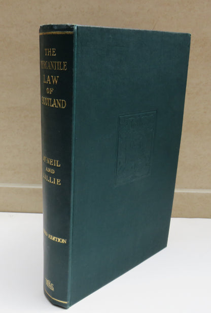 The Mercantile Law of Scotland by M'Neil and Lillie, 1937 book image 2