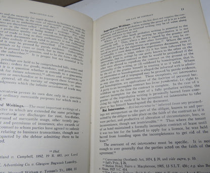 The Mercantile Law of Scotland by M'Neil and Lillie, 1937 book image 4