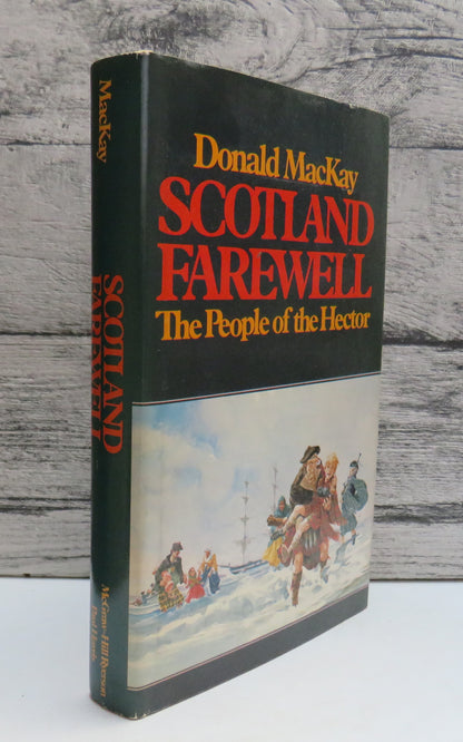 Scotland Farewell The People of the Hector By Donald Mackay 1980 book front cover