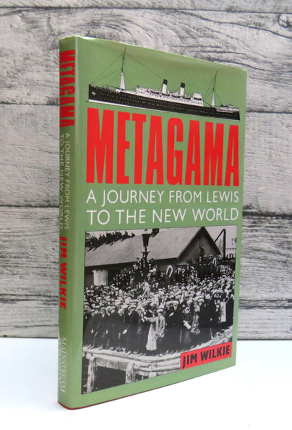 Metagama A Journey From Lewis To The New World By Jim Wilkie 1987 book front cover