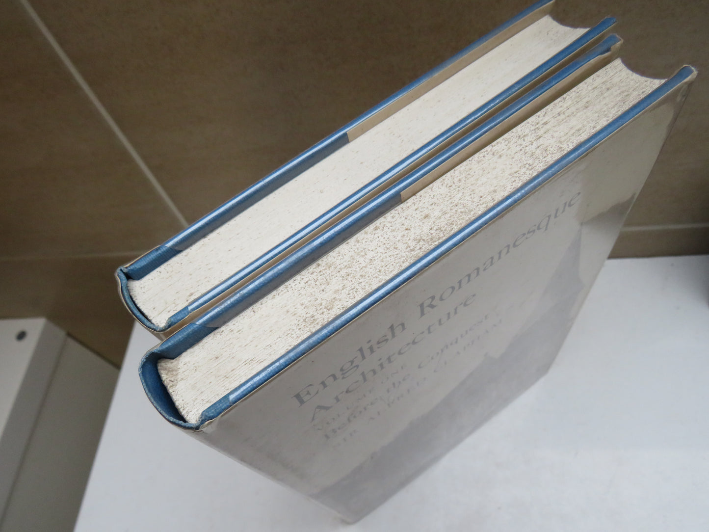 English Romanesque Architecture After The Conquest By A. W. Clapham 1969 2 Volume Set