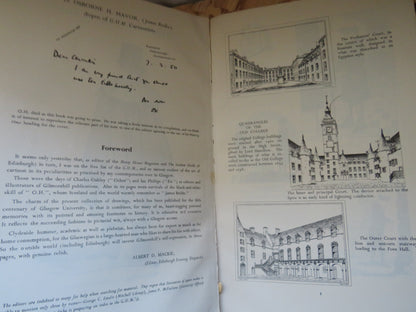 The Fleeting Years A Collection of Drawings of Incidents and Personalities At Glasgow University 195 book image 3