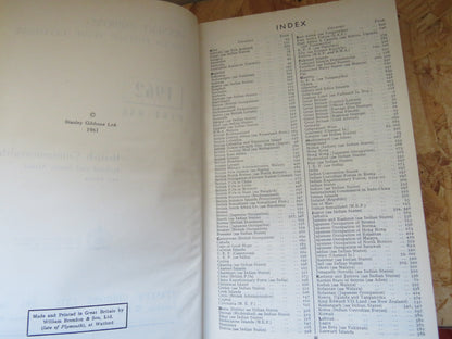 Stanley Gibbons Priced Postage Stamp Catalogue 1962 Part I British Commonwealth book image 3