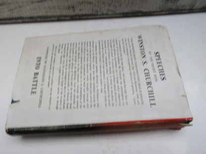 Into Battle, Winston Churchill's War Speeches, compiled by Randolph S. Churchill, 1942 book image 2