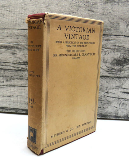 A Victorian Vintage being from a selection of the Best Stories from the Diaries of the Right Hon. Si book front cover