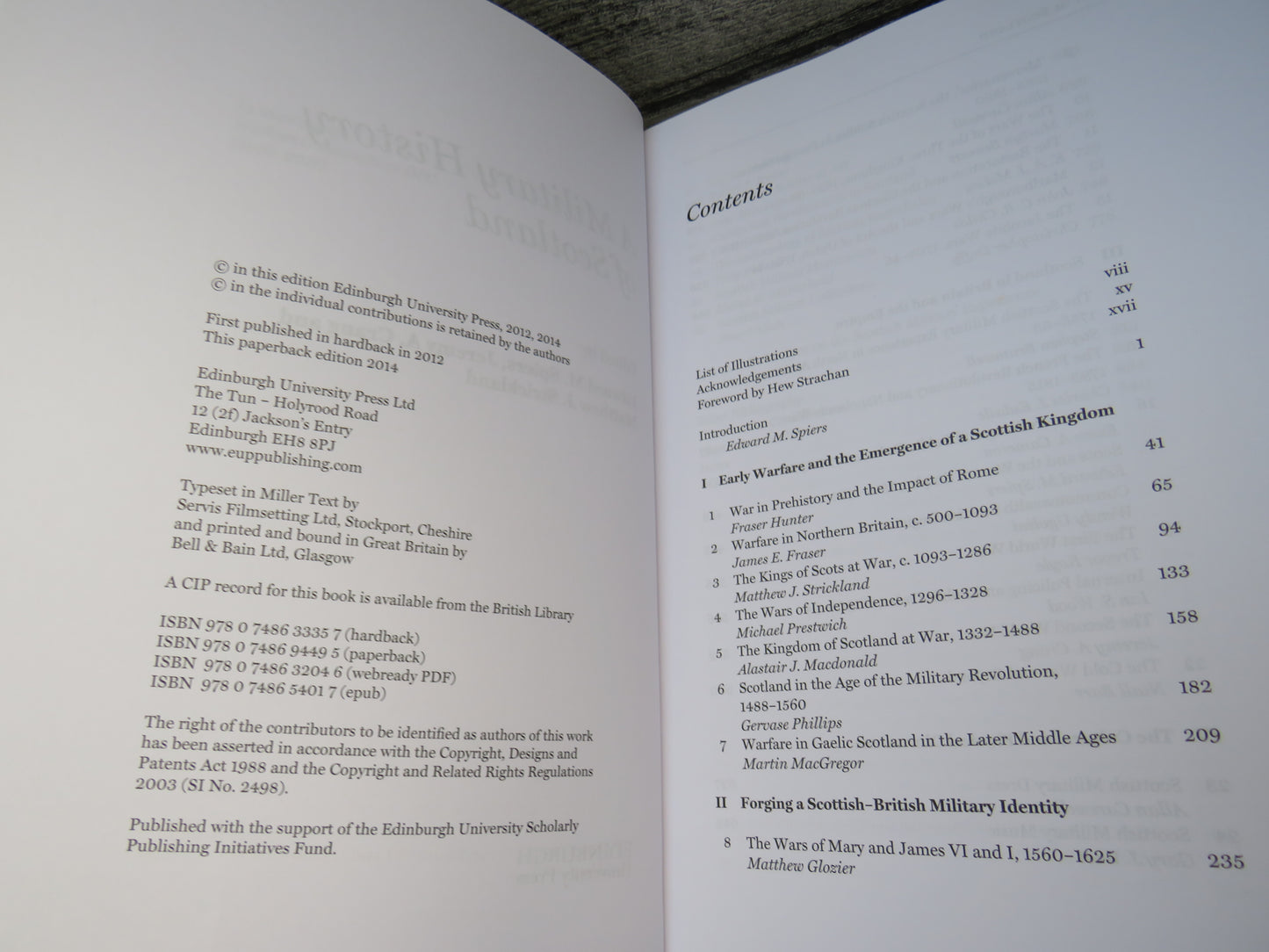 A Military History of Scotland Edited By Edward M. Spiers, Jeremy A. Crang and Matthew J. Strickland 2014