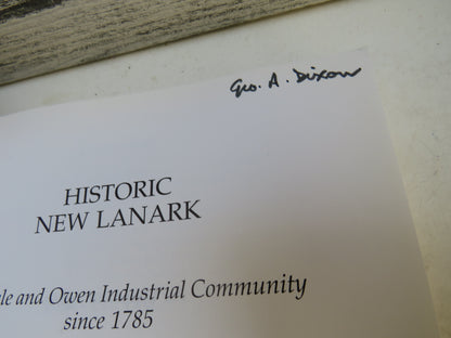 Historic New Lanark The Dale and Owen Industrial Community Since 1785 By Ian Donnachie and George He book image 4